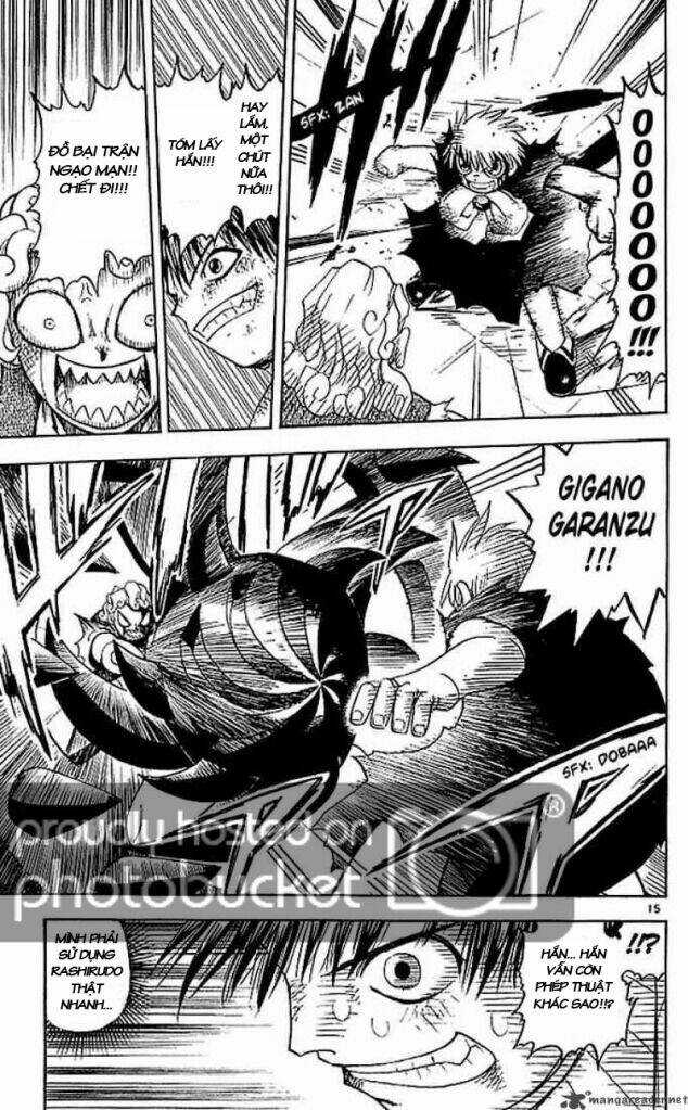 Konjiki no Gash!! Chapter 37 trang 15