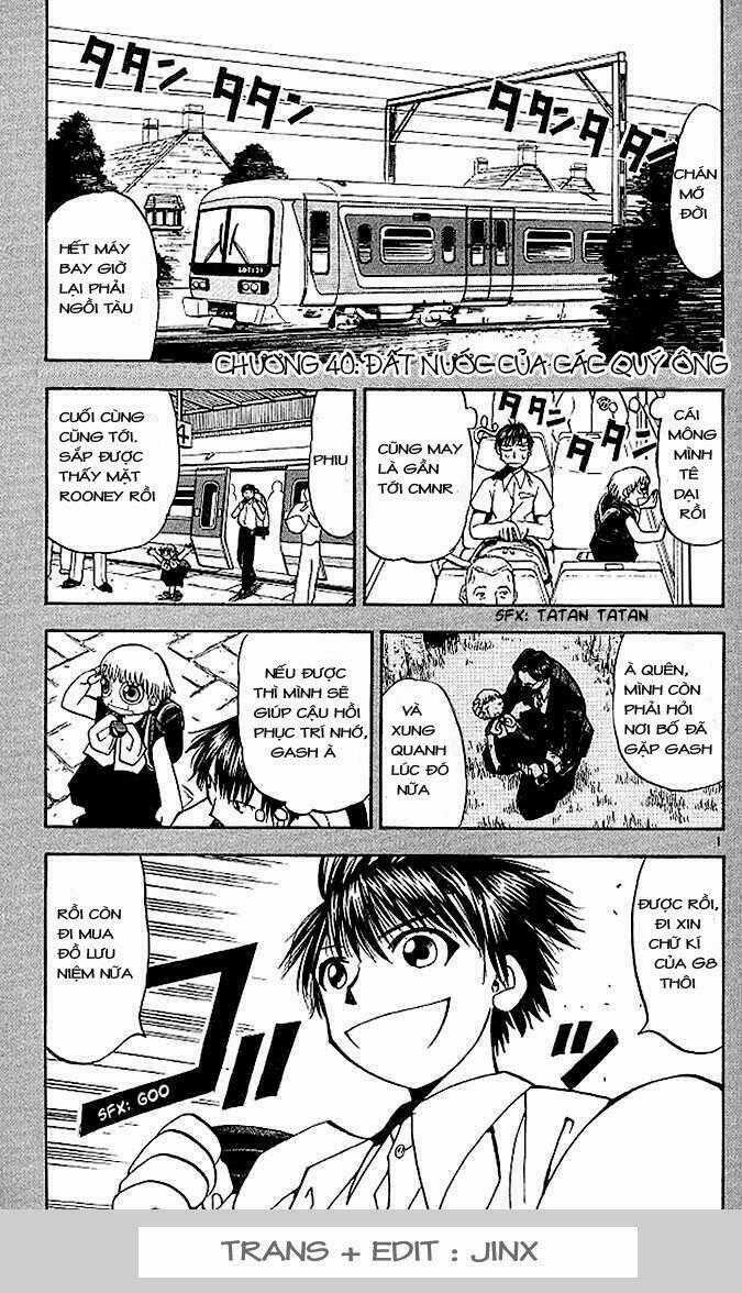 Konjiki no Gash!! Chapter 40 trang 1