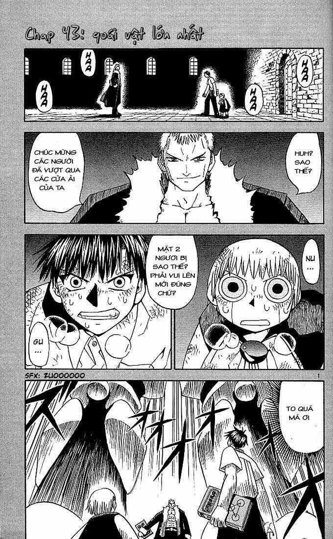 Konjiki no Gash!! Chapter 43 trang 1