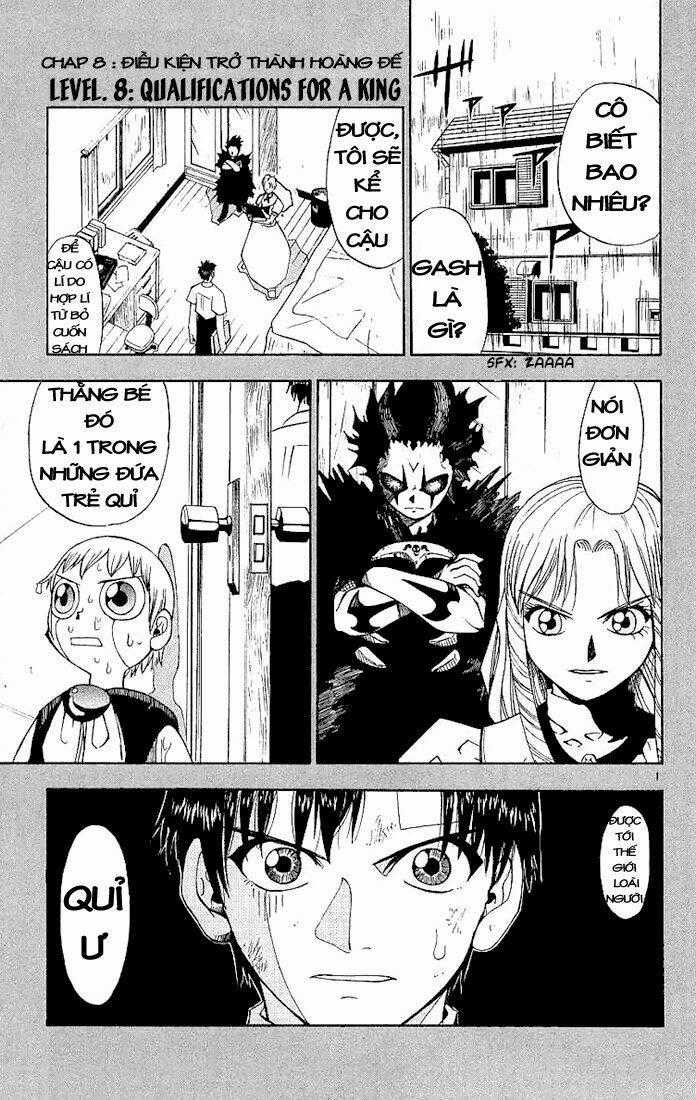 Konjiki no Gash!! Chapter 8 trang 0