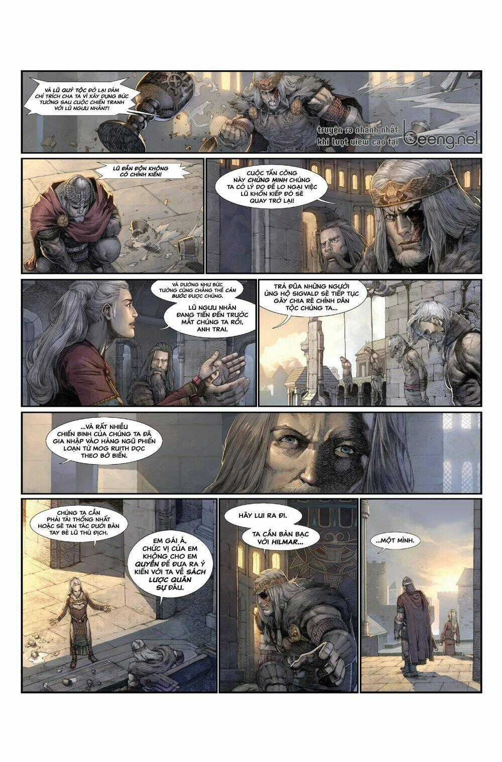 Konungar - Ác Chiến Vương Vị Chapter 1 trang 12