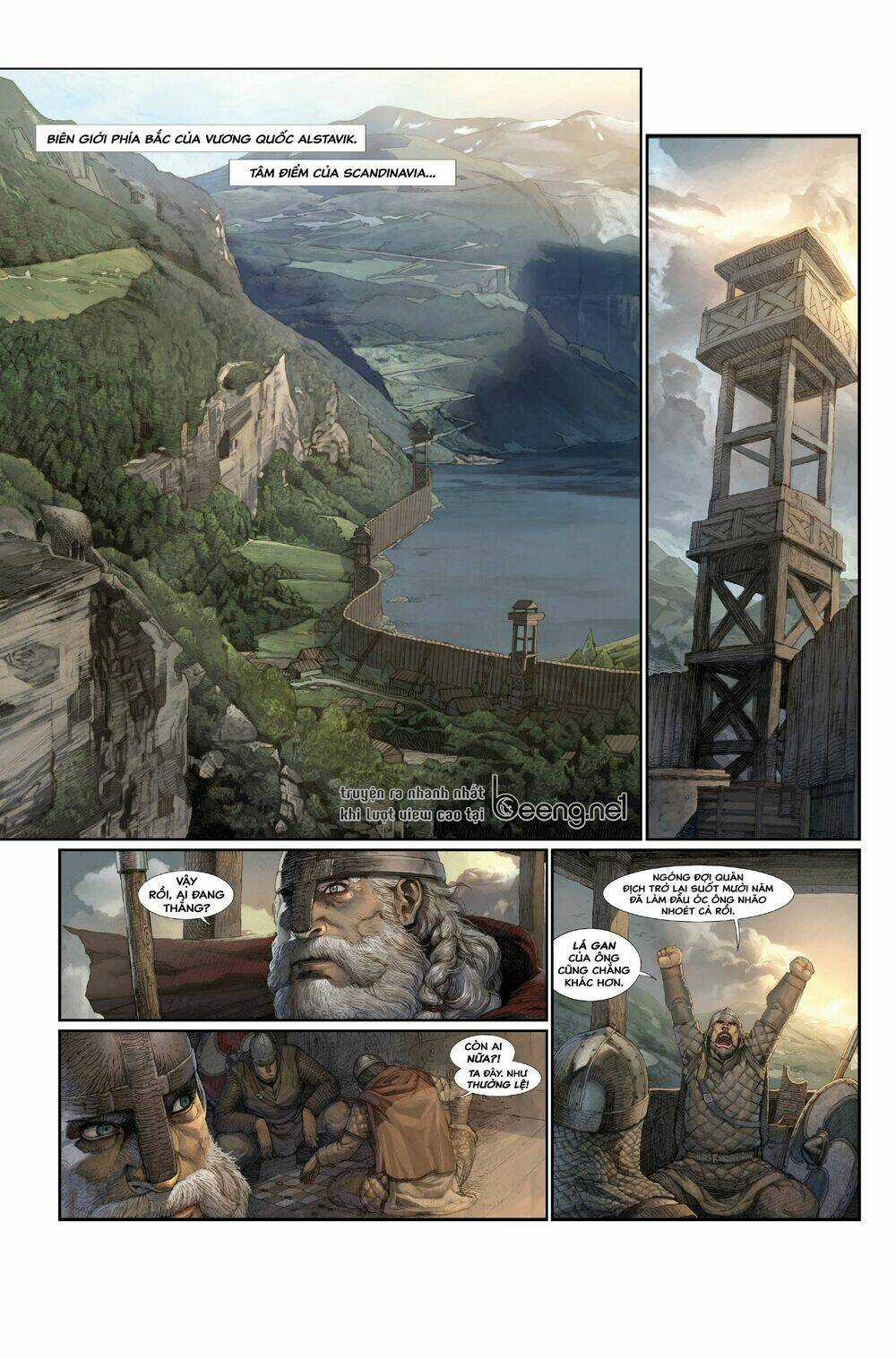 Konungar - Ác Chiến Vương Vị Chapter 1 trang 3