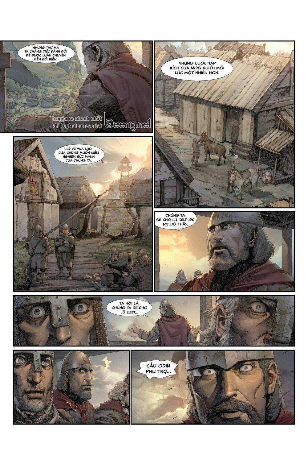 Konungar - Ác Chiến Vương Vị Chapter 1 trang 4