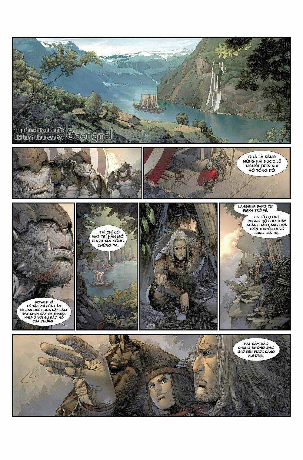 Konungar - Ác Chiến Vương Vị Chapter 1 trang 6