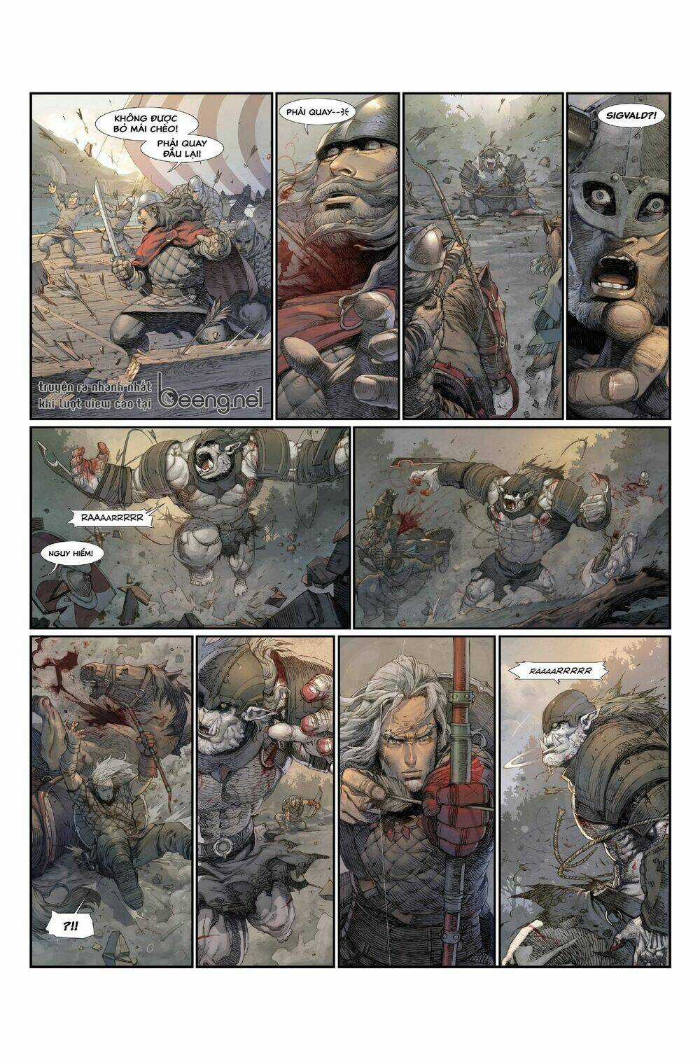 Konungar - Ác Chiến Vương Vị Chapter 1 trang 8