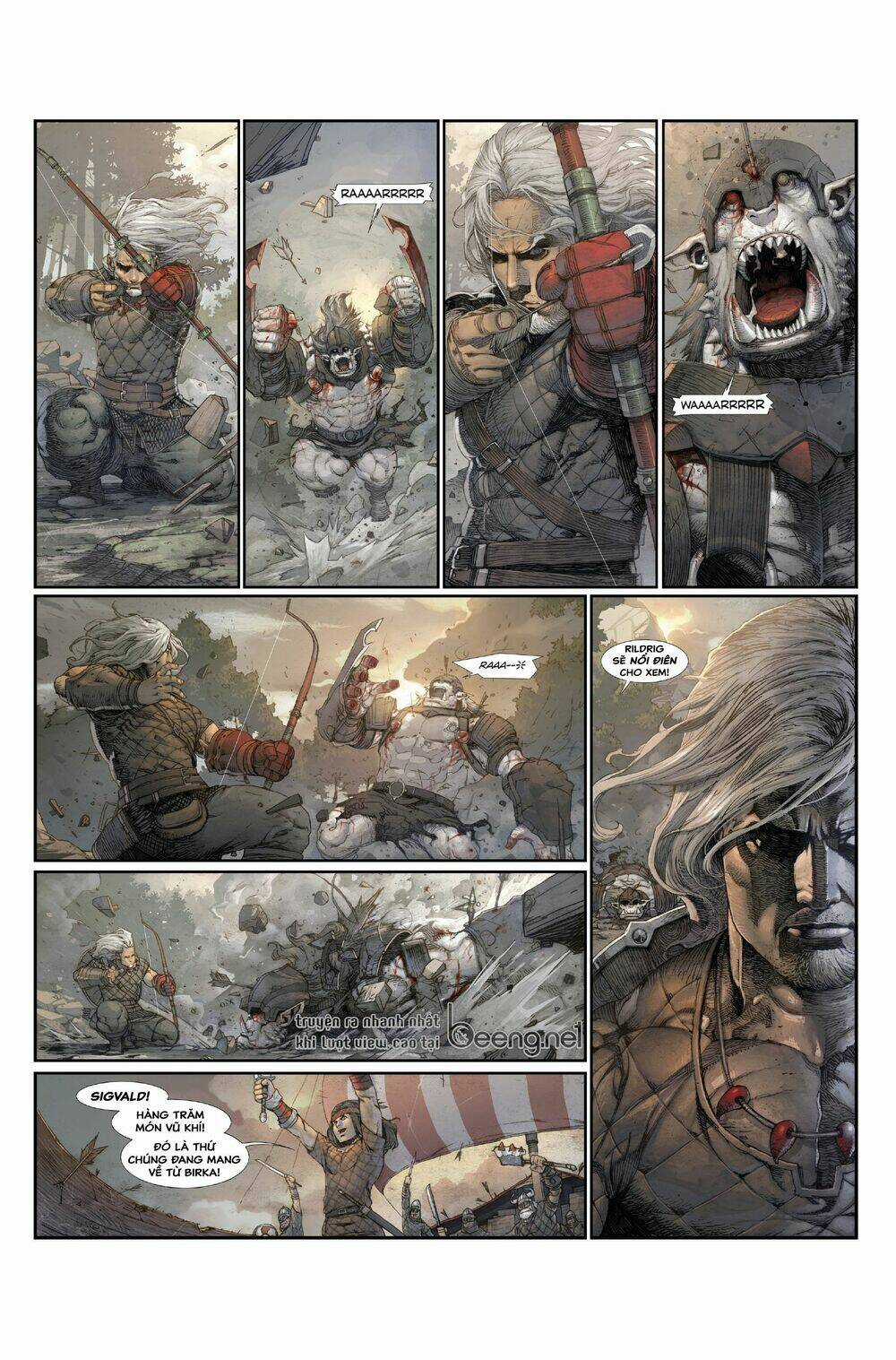 Konungar - Ác Chiến Vương Vị Chapter 1 trang 9