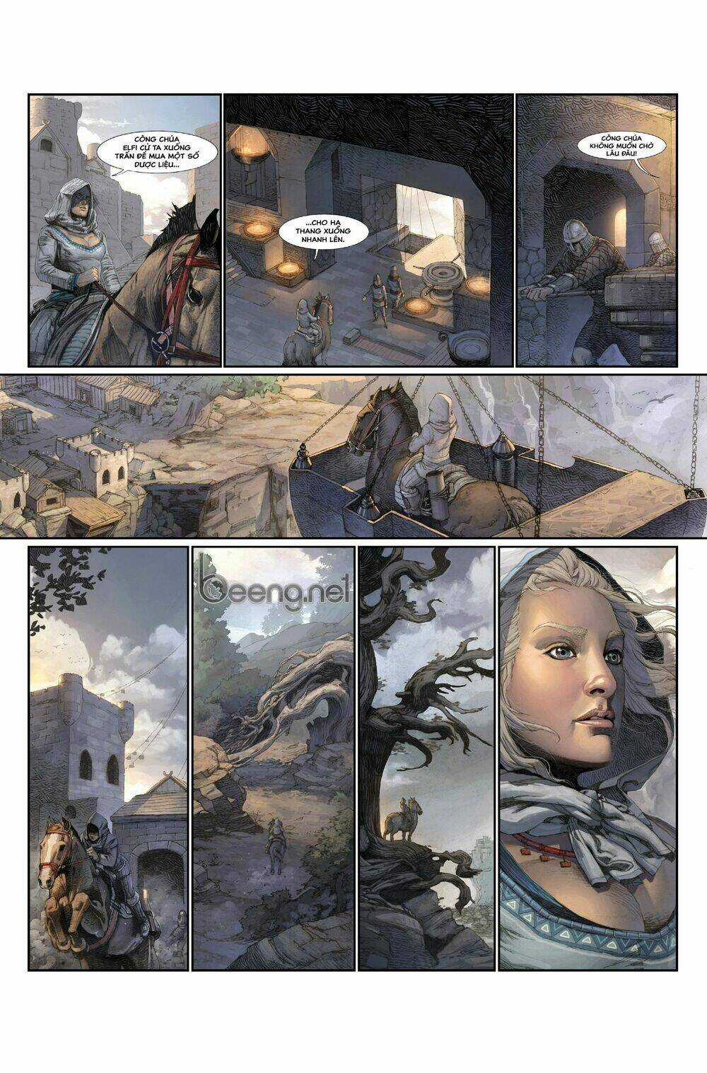 Konungar - Ác Chiến Vương Vị Chapter 2 trang 10