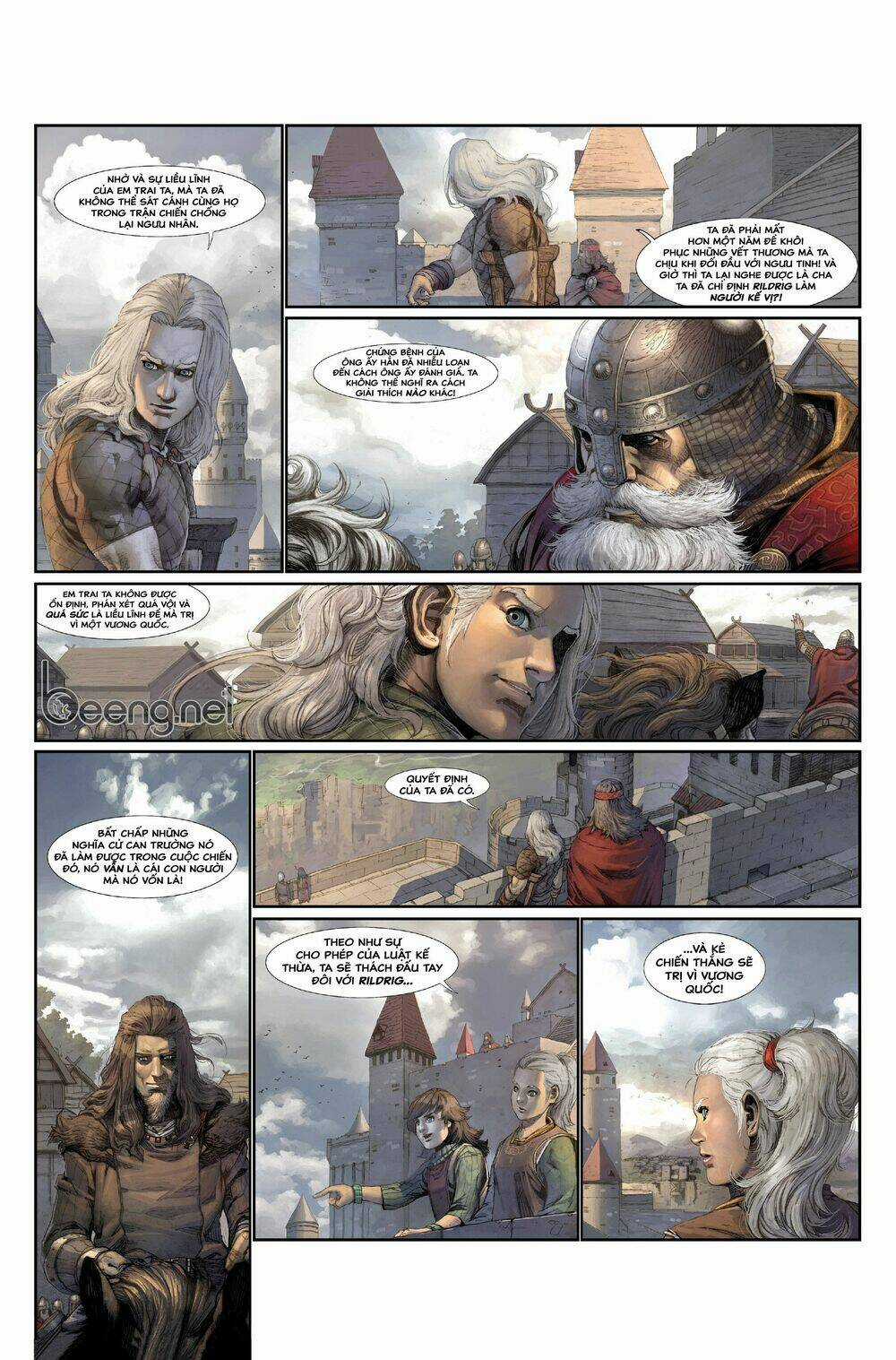 Konungar - Ác Chiến Vương Vị Chapter 2 trang 15