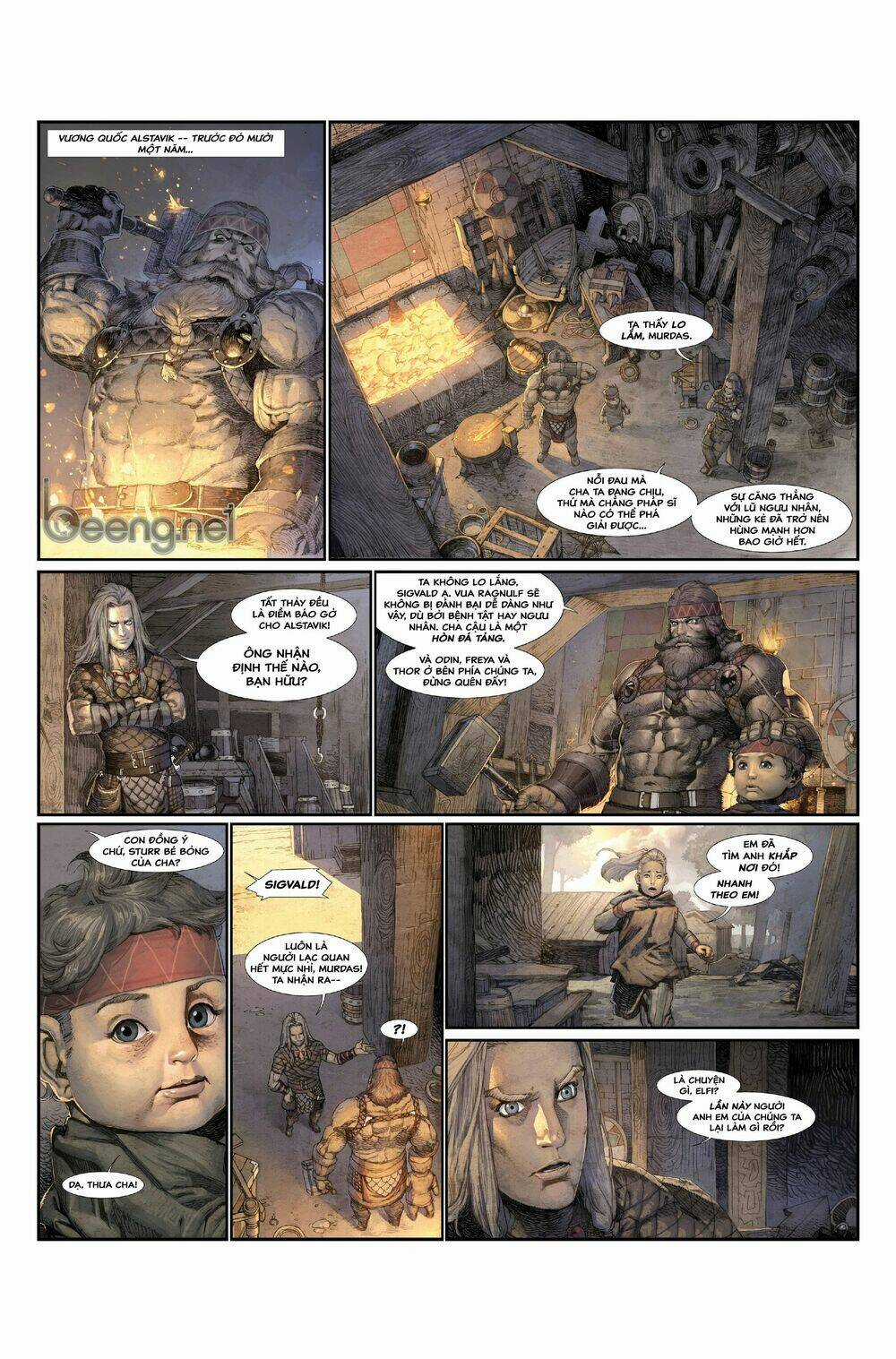 Konungar - Ác Chiến Vương Vị Chapter 2 trang 2