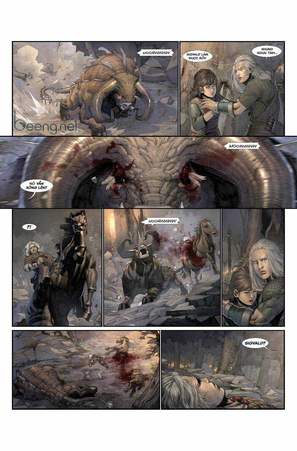 Konungar - Ác Chiến Vương Vị Chapter 2 trang 6