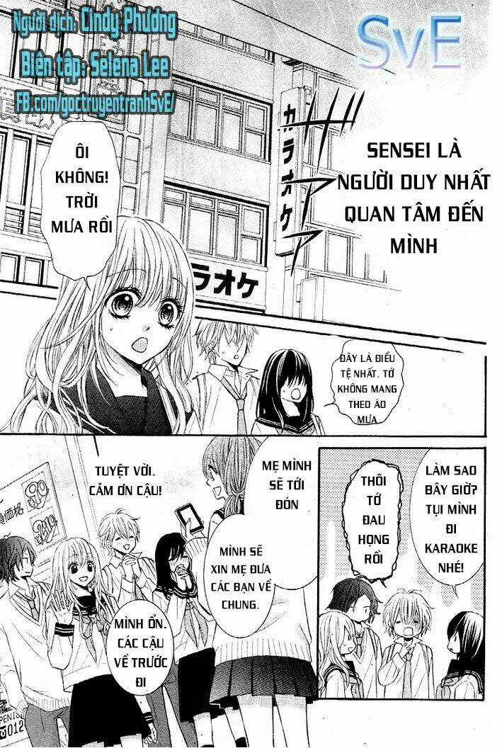 Konya, Sensei No Ude No Naka Chapter 1 trang 8