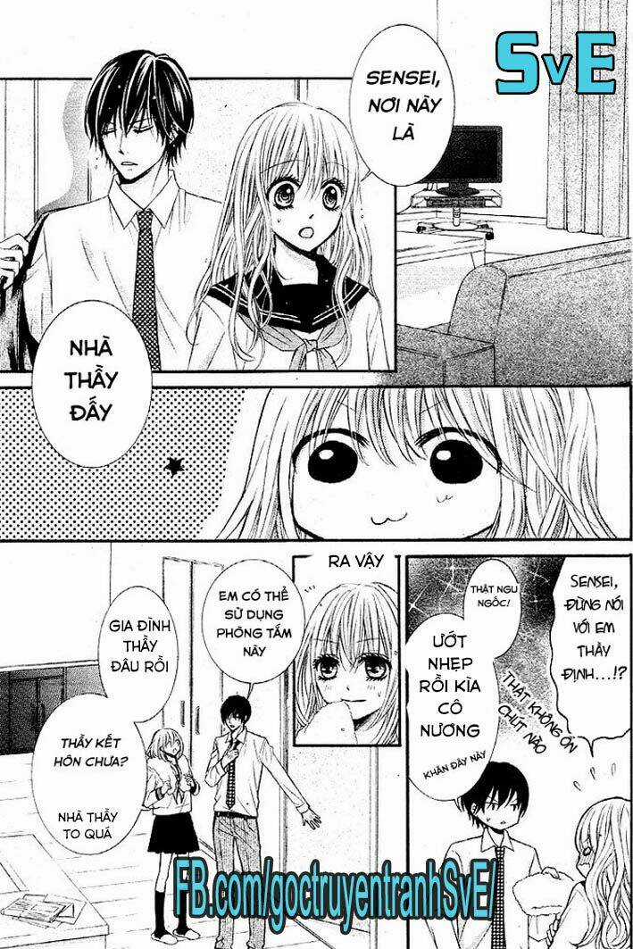 Konya, Sensei No Ude No Naka Chapter 2 trang 6