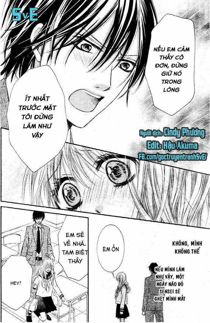 Konya, Sensei No Ude No Naka Chapter 3 trang 11