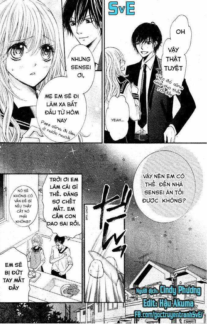 Konya, Sensei No Ude No Naka Chapter 3 trang 3