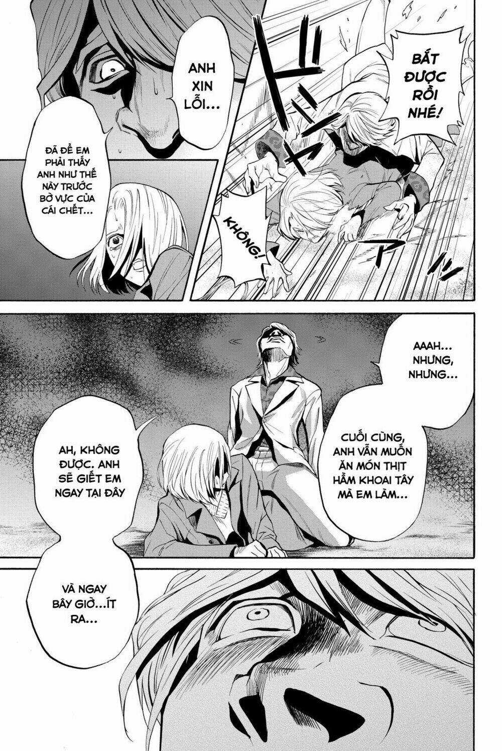 Konya Wa Tsuki Ga Kirei Desu Ga, Toriaezu Shi Ne Chapter 10 trang 28