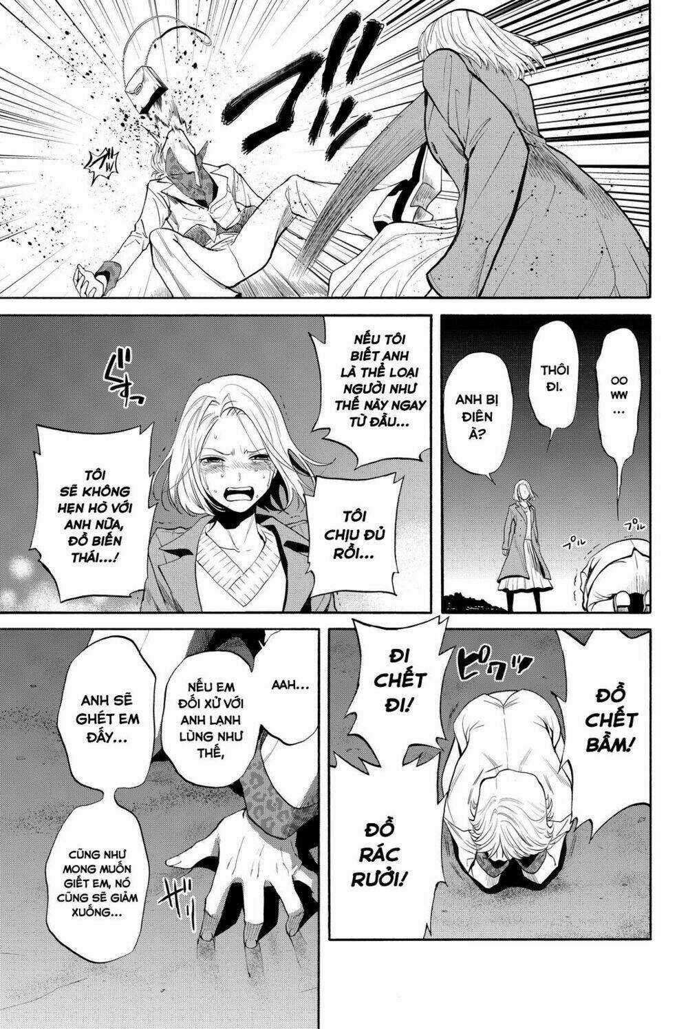 Konya Wa Tsuki Ga Kirei Desu Ga, Toriaezu Shi Ne Chapter 10 trang 30