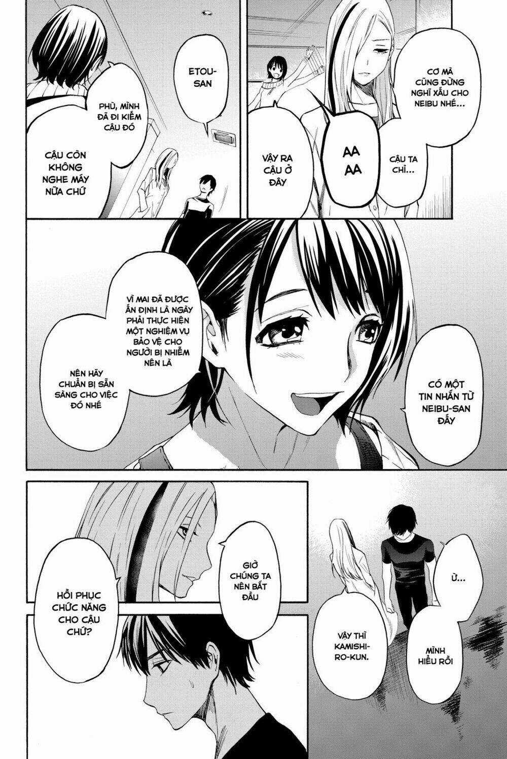 Konya Wa Tsuki Ga Kirei Desu Ga, Toriaezu Shi Ne Chapter 11 trang 28