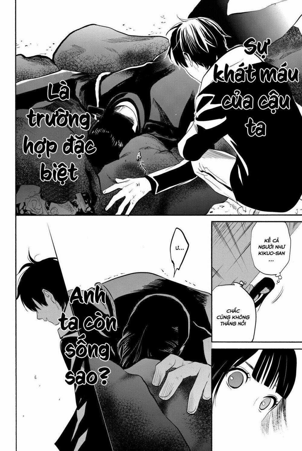 Konya Wa Tsuki Ga Kirei Desu Ga, Toriaezu Shi Ne Chapter 11 trang 60