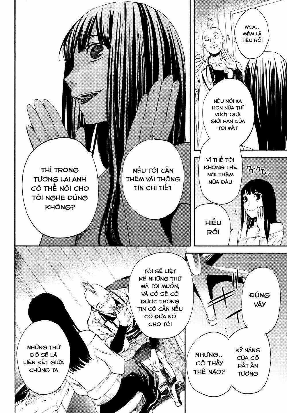 Konya Wa Tsuki Ga Kirei Desu Ga, Toriaezu Shi Ne Chapter 12 trang 10