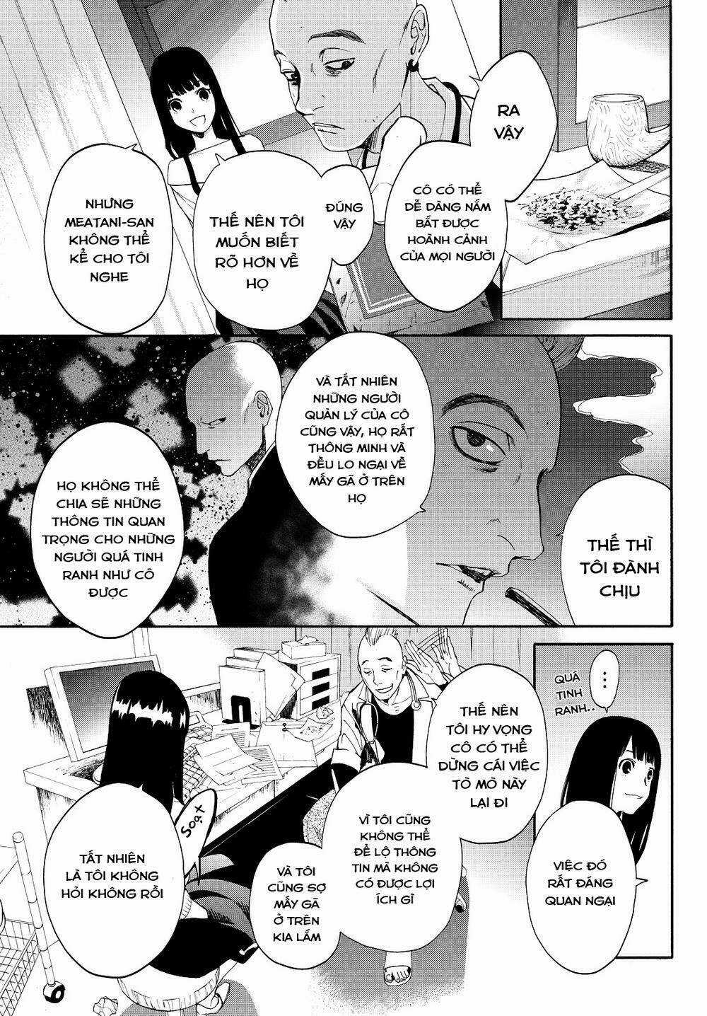 Konya Wa Tsuki Ga Kirei Desu Ga, Toriaezu Shi Ne Chapter 12 trang 7