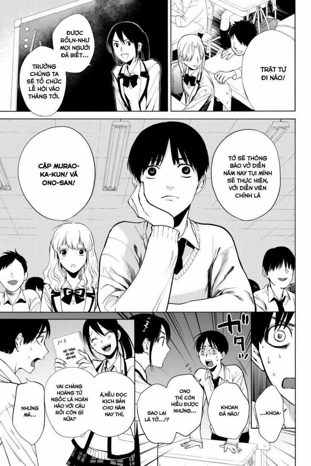 Konya Wa Tsuki Ga Kirei Desu Ga, Toriaezu Shi Ne Chapter 13 trang 13