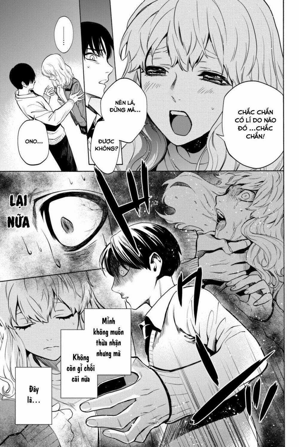 Konya Wa Tsuki Ga Kirei Desu Ga, Toriaezu Shi Ne Chapter 13 trang 34