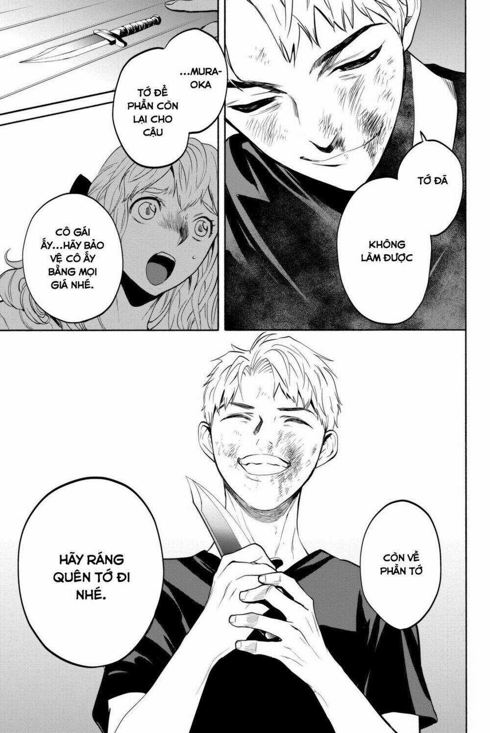 Konya Wa Tsuki Ga Kirei Desu Ga, Toriaezu Shi Ne Chapter 13 trang 54