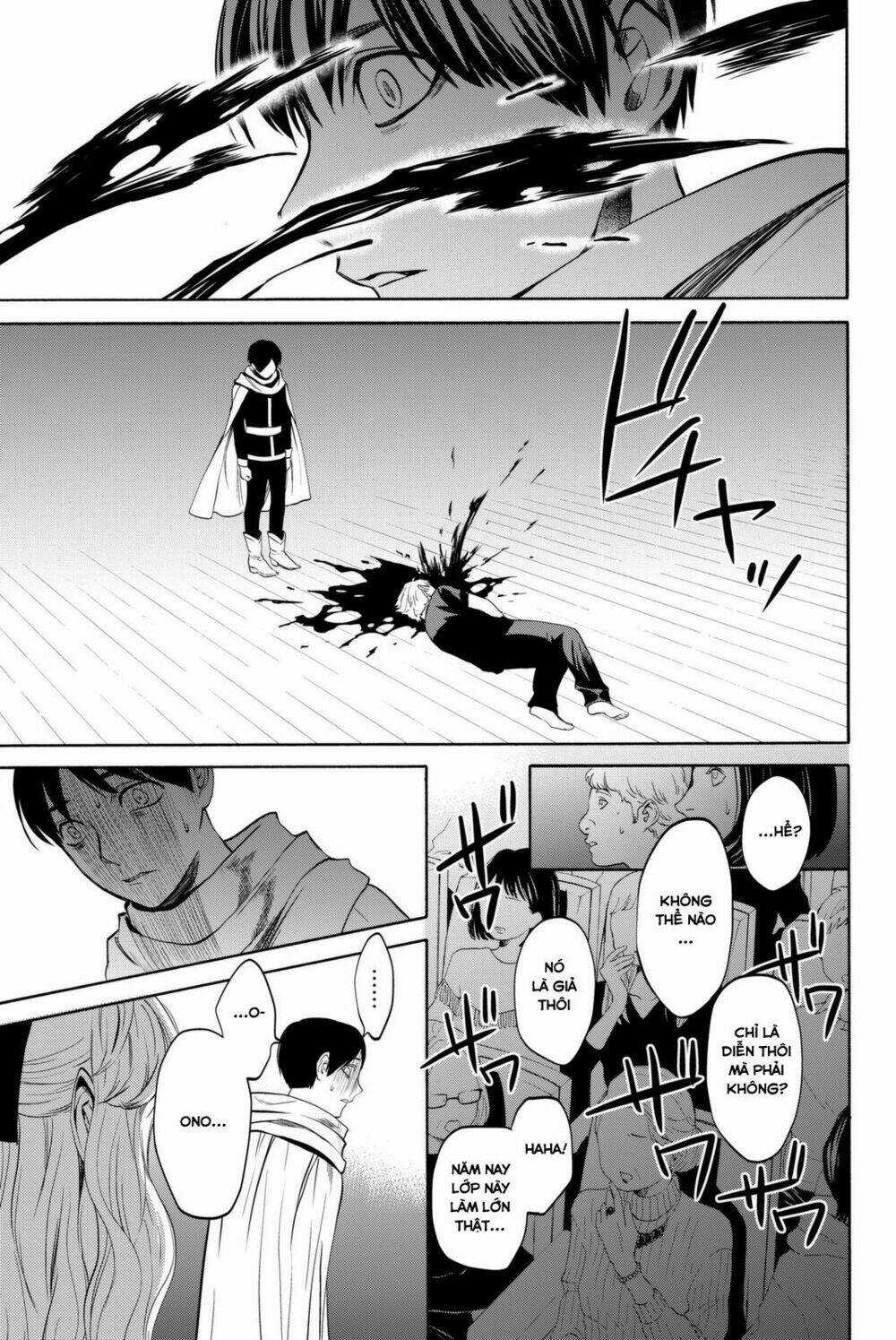 Konya Wa Tsuki Ga Kirei Desu Ga, Toriaezu Shi Ne Chapter 13 trang 56