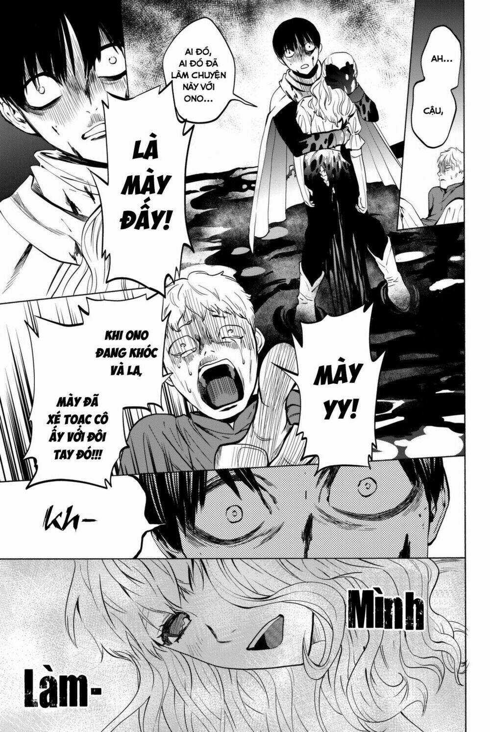 Konya Wa Tsuki Ga Kirei Desu Ga, Toriaezu Shi Ne Chapter 13 trang 63