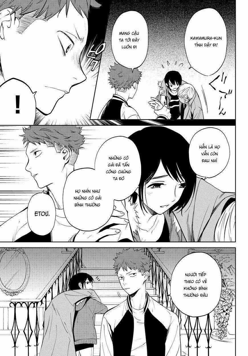 Konya Wa Tsuki Ga Kirei Desu Ga, Toriaezu Shi Ne Chapter 14 trang 56