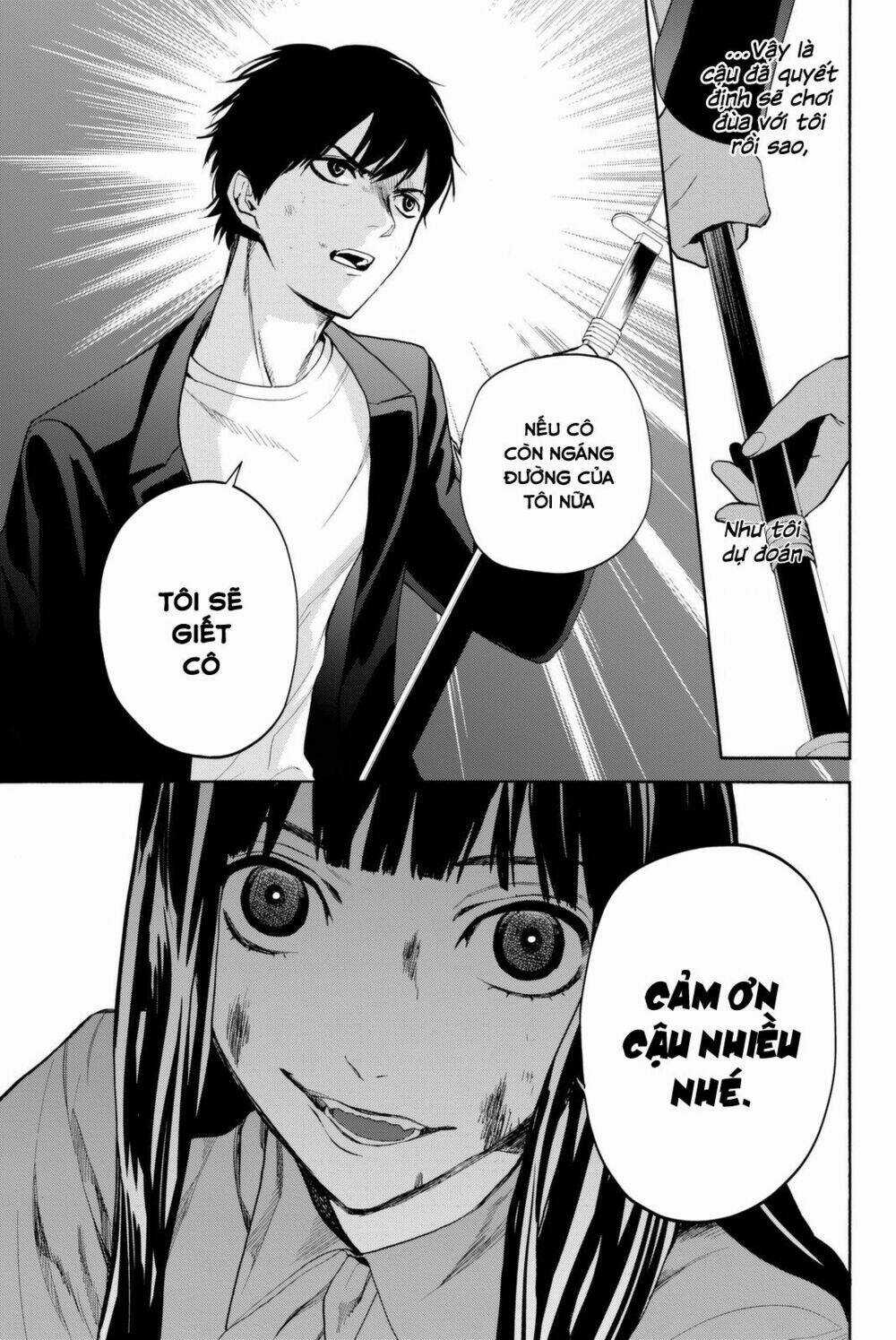 Konya Wa Tsuki Ga Kirei Desu Ga, Toriaezu Shi Ne Chapter 15 trang 11