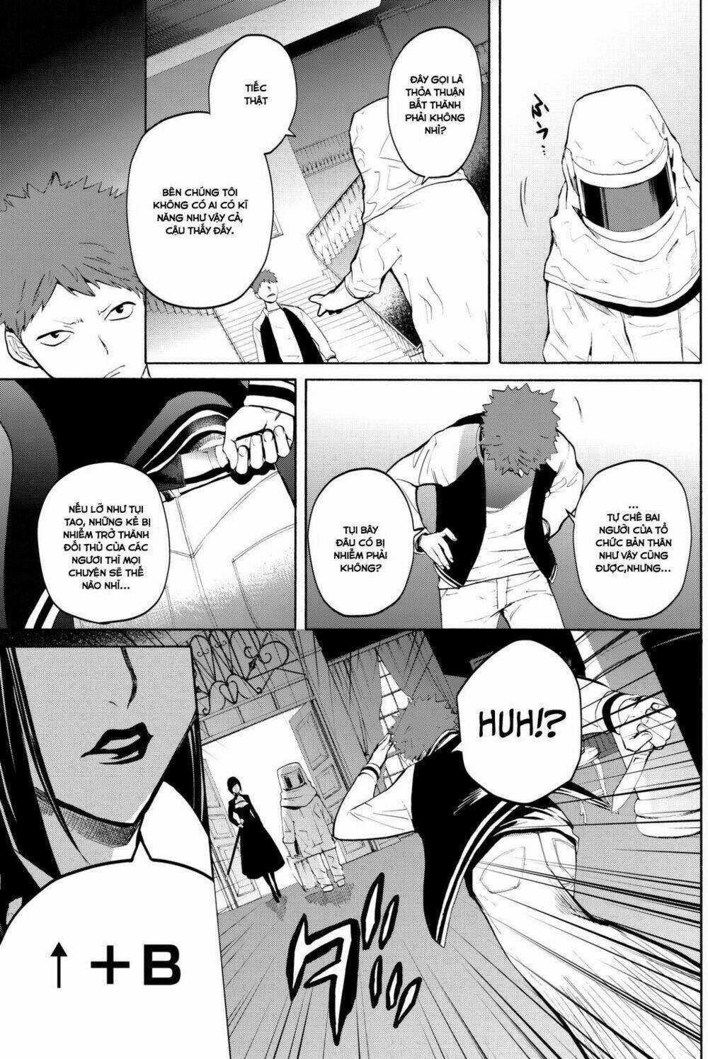 Konya Wa Tsuki Ga Kirei Desu Ga, Toriaezu Shi Ne Chapter 15 trang 15