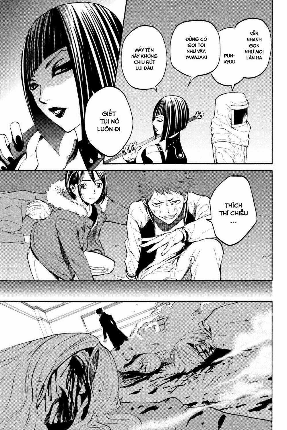 Konya Wa Tsuki Ga Kirei Desu Ga, Toriaezu Shi Ne Chapter 15 trang 19