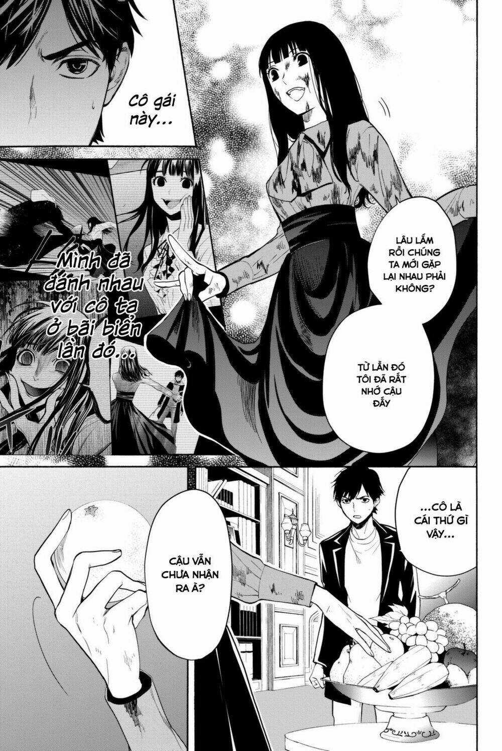 Konya Wa Tsuki Ga Kirei Desu Ga, Toriaezu Shi Ne Chapter 15 trang 3