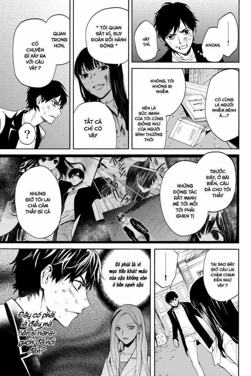 Konya Wa Tsuki Ga Kirei Desu Ga, Toriaezu Shi Ne Chapter 15 trang 35
