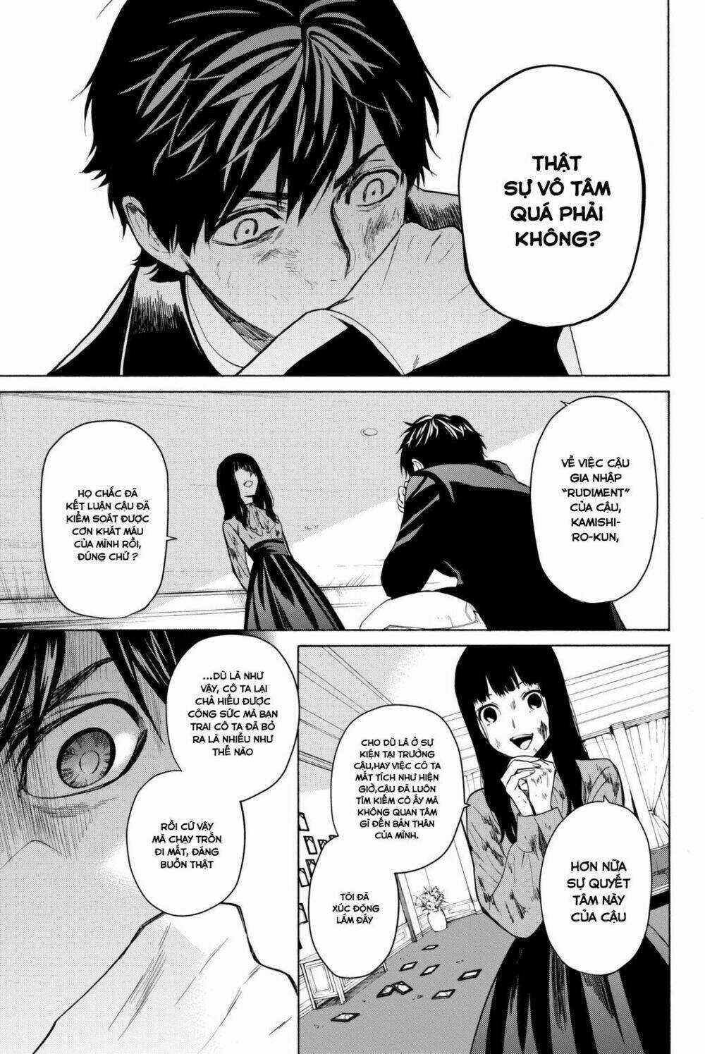 Konya Wa Tsuki Ga Kirei Desu Ga, Toriaezu Shi Ne Chapter 15 trang 39