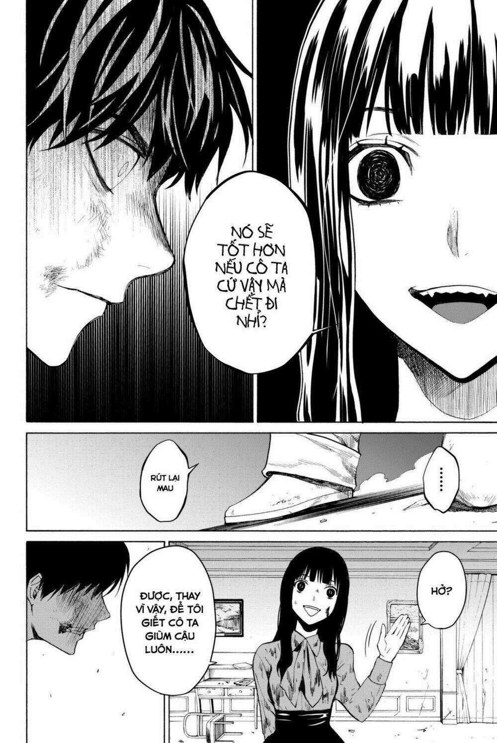 Konya Wa Tsuki Ga Kirei Desu Ga, Toriaezu Shi Ne Chapter 15 trang 40