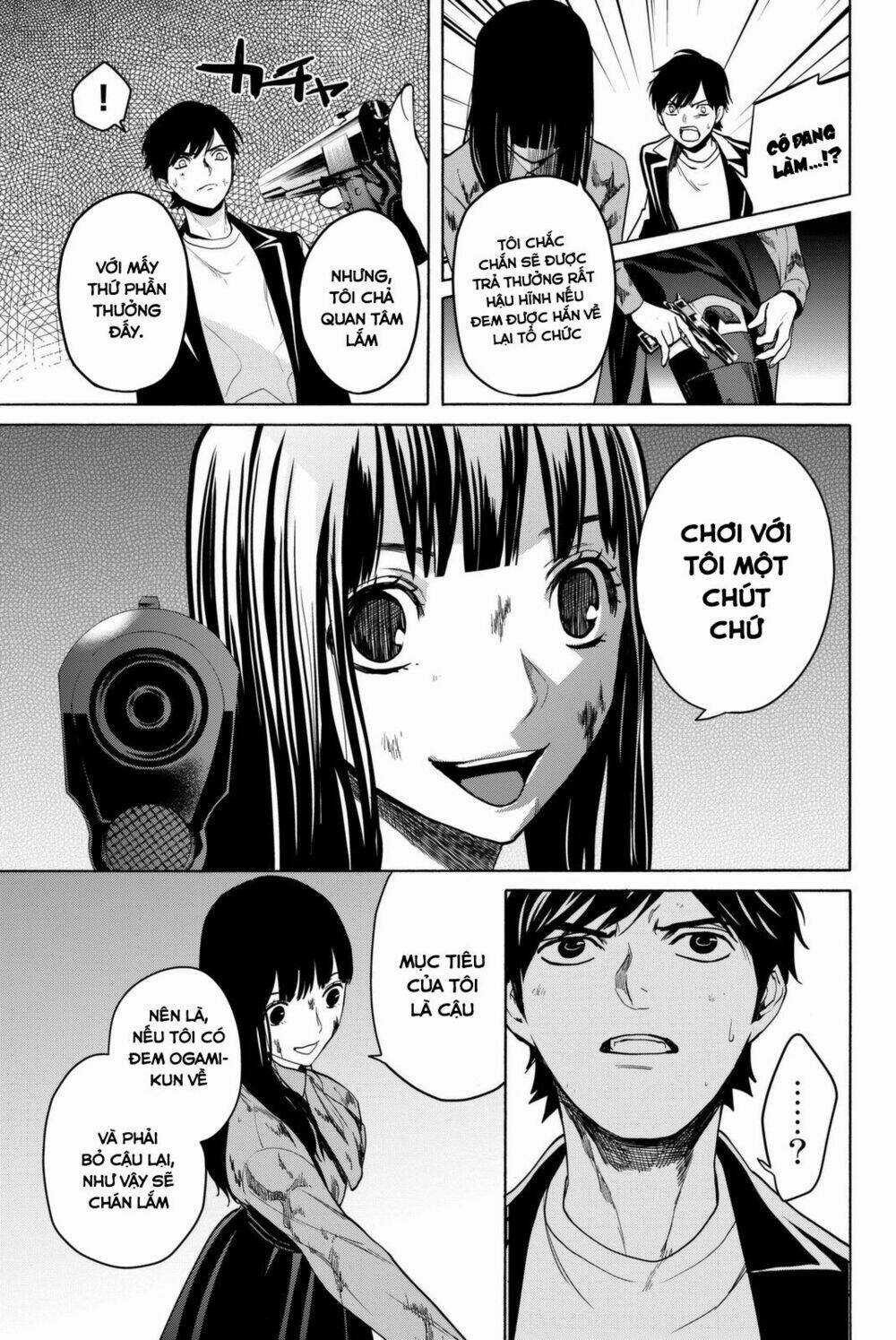 Konya Wa Tsuki Ga Kirei Desu Ga, Toriaezu Shi Ne Chapter 15 trang 7