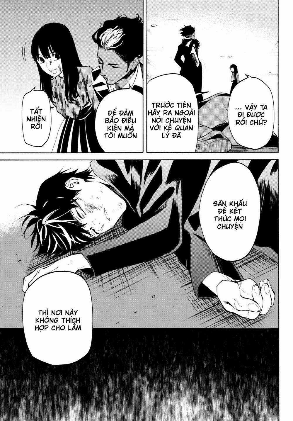 Konya Wa Tsuki Ga Kirei Desu Ga, Toriaezu Shi Ne Chapter 16 trang 16