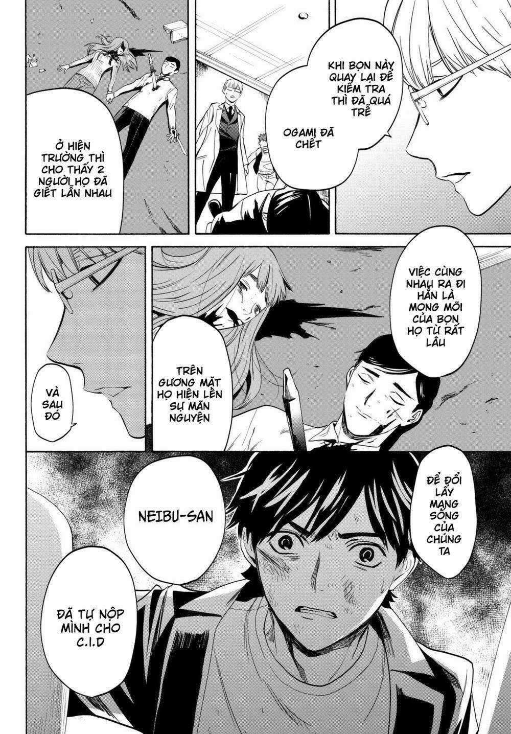 Konya Wa Tsuki Ga Kirei Desu Ga, Toriaezu Shi Ne Chapter 16 trang 27