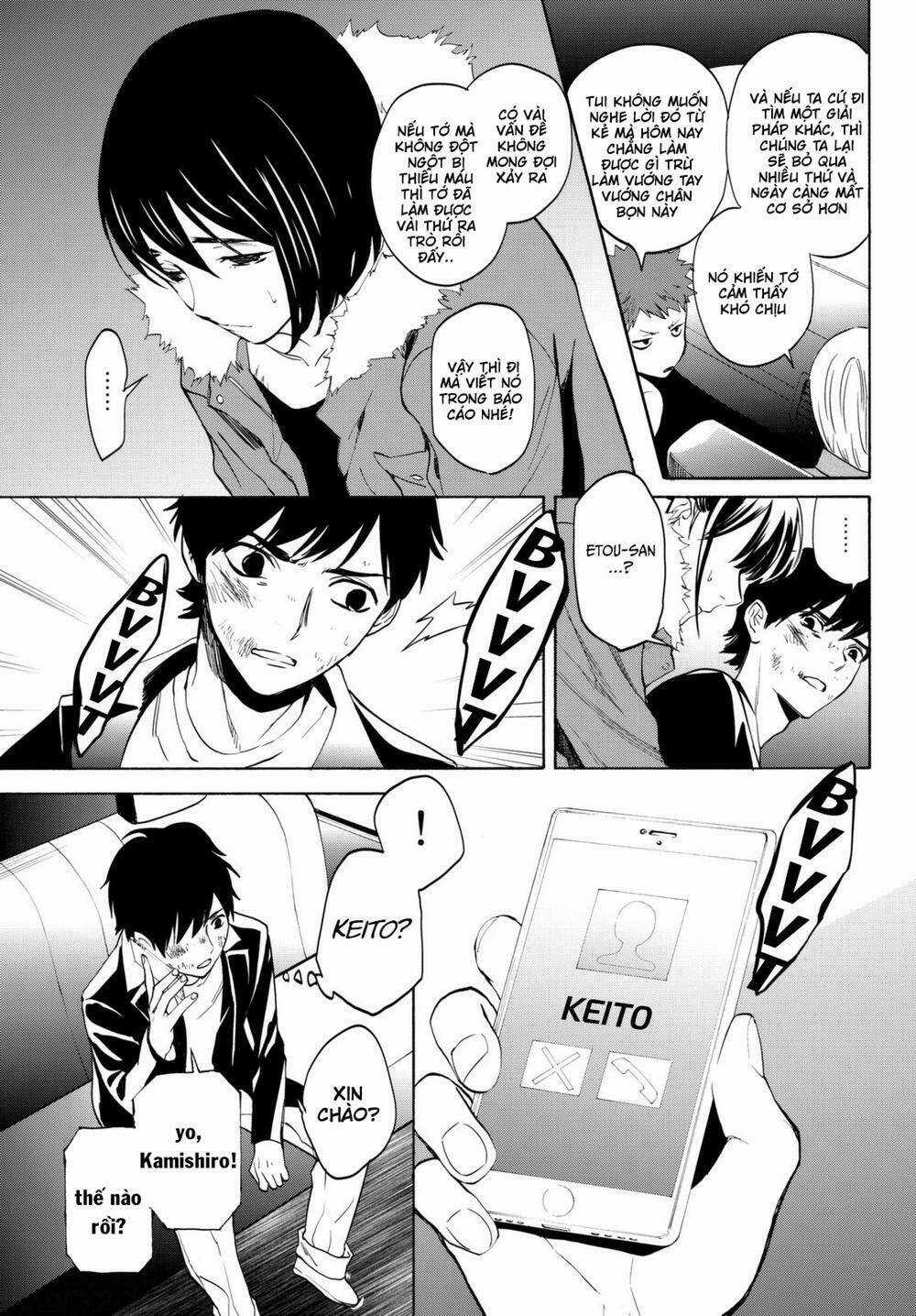 Konya Wa Tsuki Ga Kirei Desu Ga, Toriaezu Shi Ne Chapter 16 trang 32