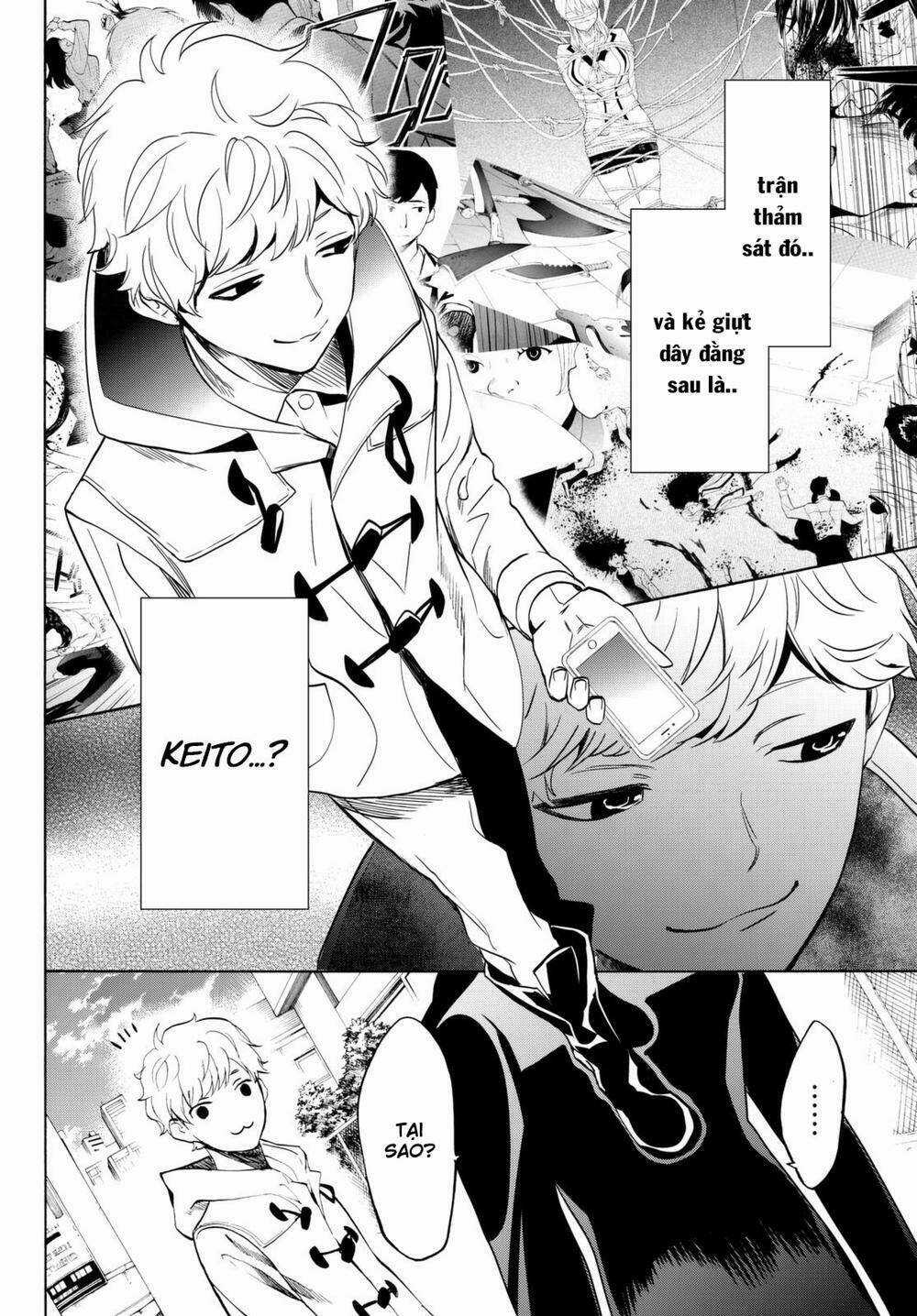 Konya Wa Tsuki Ga Kirei Desu Ga, Toriaezu Shi Ne Chapter 16 trang 42