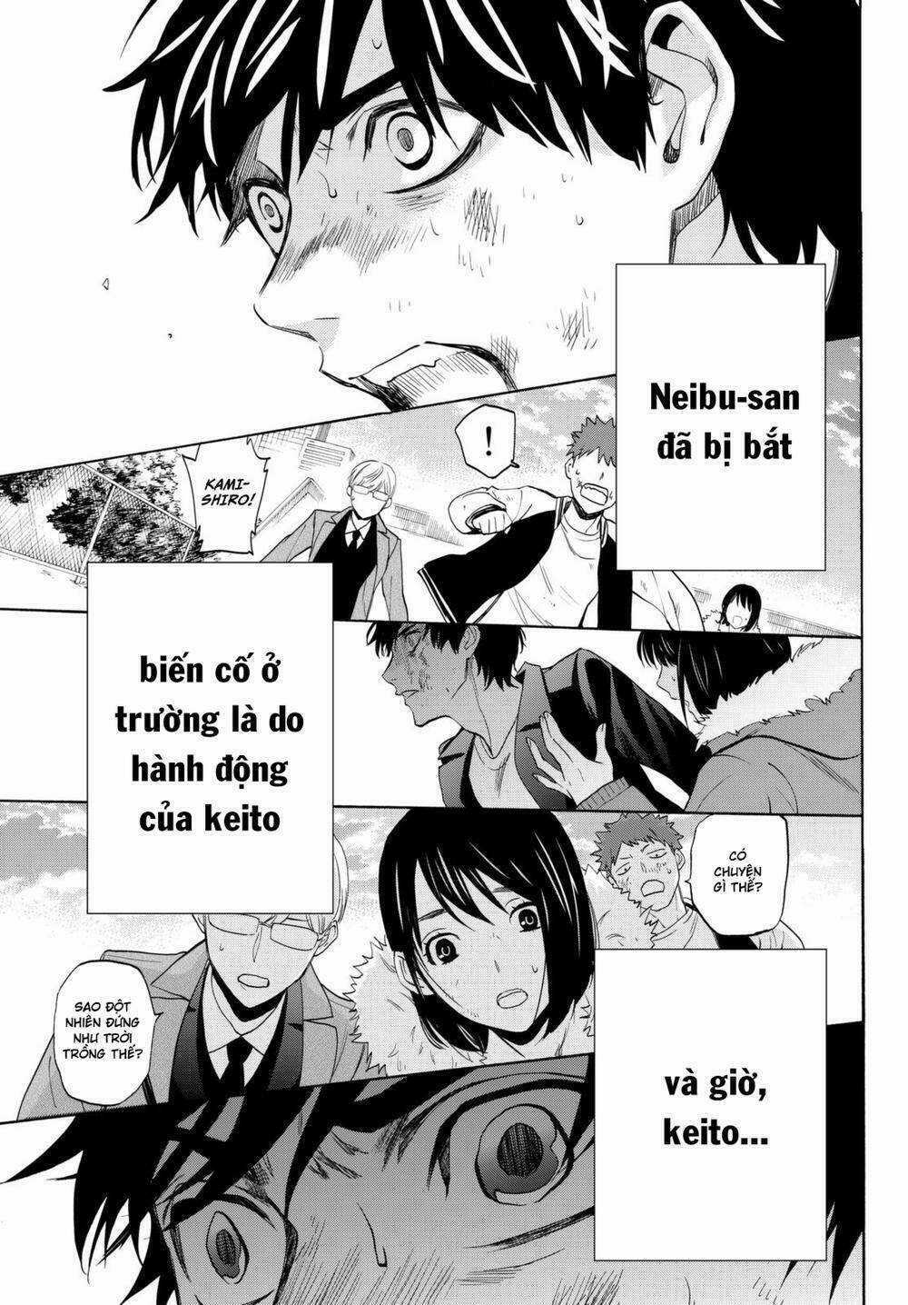 Konya Wa Tsuki Ga Kirei Desu Ga, Toriaezu Shi Ne Chapter 16 trang 47