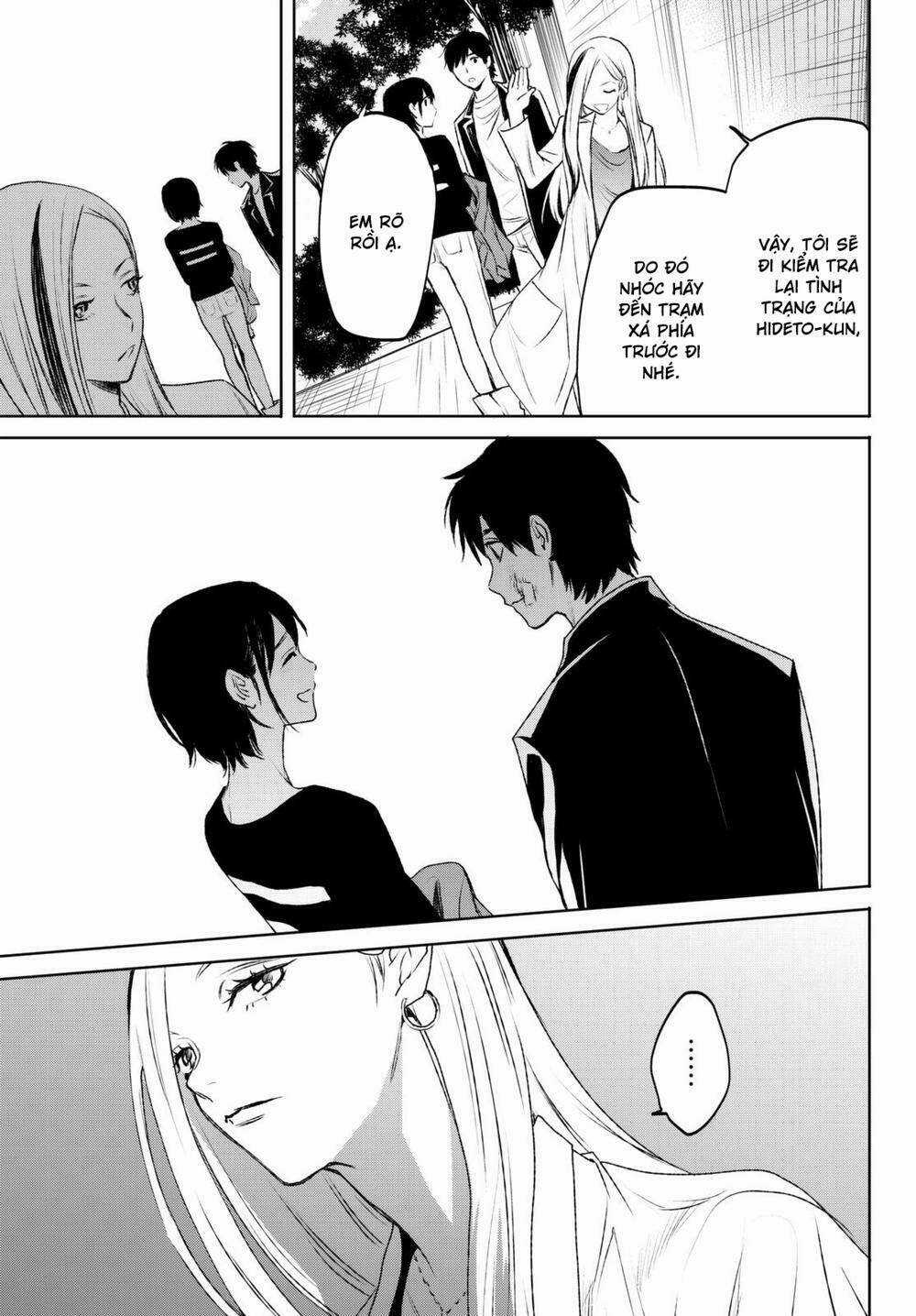 Konya Wa Tsuki Ga Kirei Desu Ga, Toriaezu Shi Ne Chapter 17 trang 44