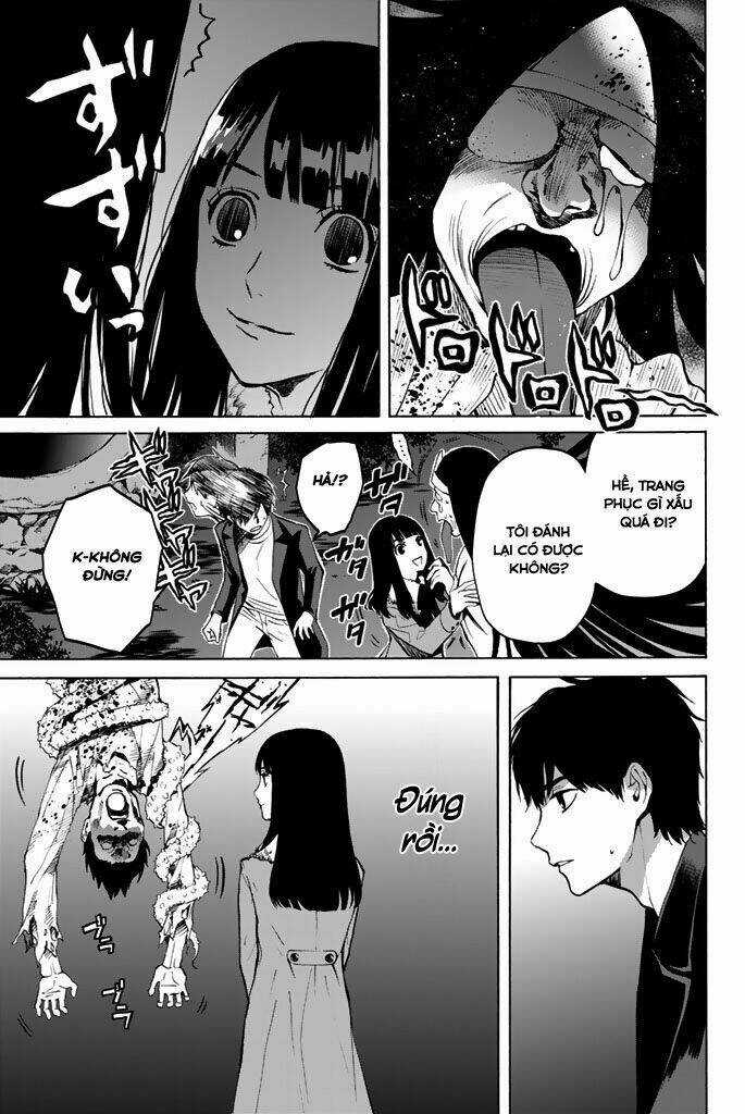 Konya Wa Tsuki Ga Kirei Desu Ga, Toriaezu Shi Ne Chapter 18 trang 17