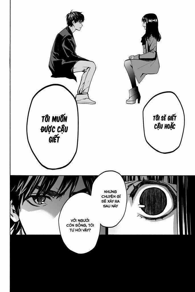 Konya Wa Tsuki Ga Kirei Desu Ga, Toriaezu Shi Ne Chapter 18 trang 42