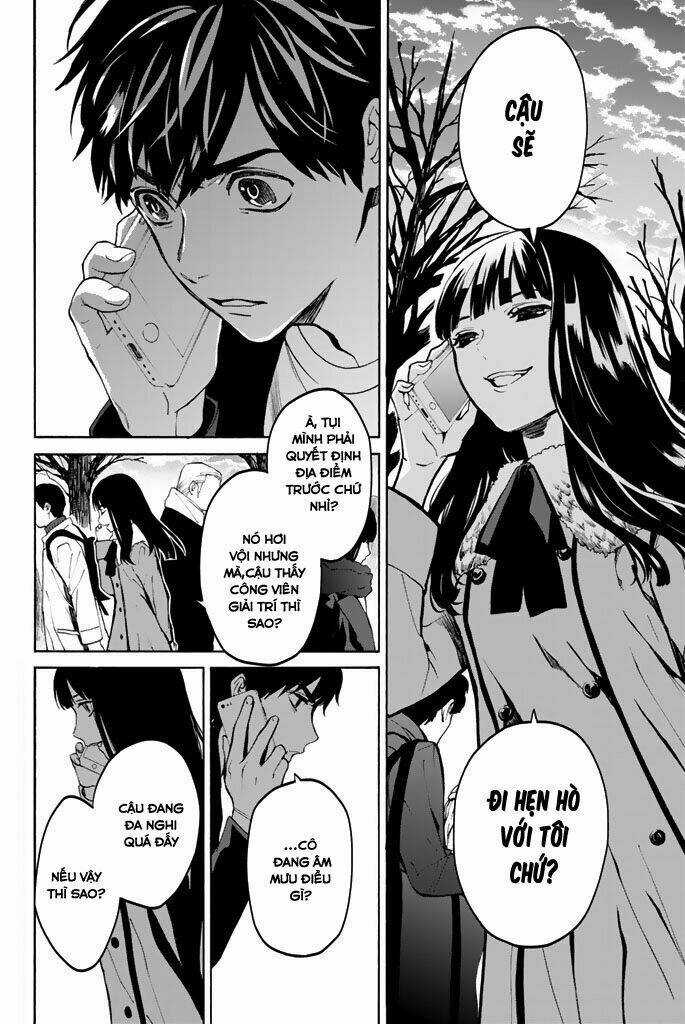 Konya Wa Tsuki Ga Kirei Desu Ga, Toriaezu Shi Ne Chapter 18 trang 8
