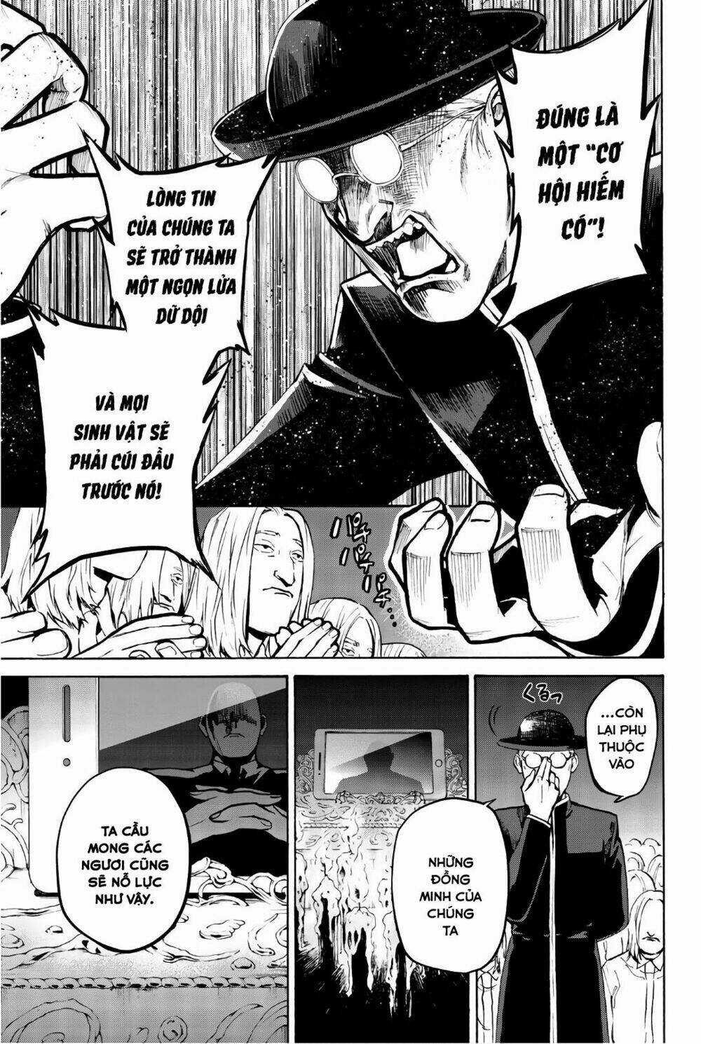 Konya Wa Tsuki Ga Kirei Desu Ga, Toriaezu Shi Ne Chapter 24 trang 17