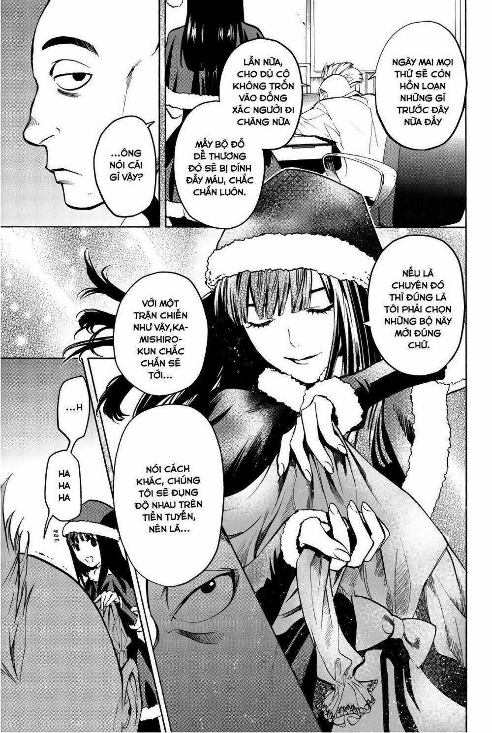 Konya Wa Tsuki Ga Kirei Desu Ga, Toriaezu Shi Ne Chapter 24 trang 21