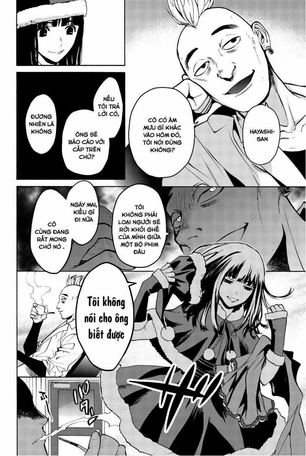 Konya Wa Tsuki Ga Kirei Desu Ga, Toriaezu Shi Ne Chapter 24 trang 22
